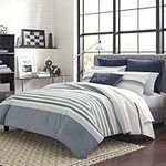 Nautica Lansier Comforter Set Queen, Grey - Queen Comforter