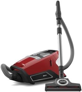 Miele Blizzard CX1 Cat & Dog PowerLine Bagless Cylinder Vacuum Cleaner with HEPA Filter, 1100W Suction Power, Includes Universal Floorhead and Turbo Brush, Autumn Red