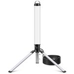 150W LED Tripod Work Light, 360° 16500 Lumen Tower Site Light with 4000K Warm White, 2 Meter Cable, Mains Powered for Construction, Workshop, Garage, Basement, Shed