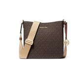 Michael Kors Small Leather Crossbody Bag, Brown