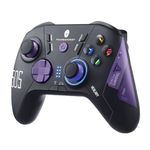 Thunderobot G50S 1000HZ Wireless PC Controller for Windows PC,Switch,IOS&Android,6 Programmable Buttons,PC Game Controller with Hall Effect Joysticks&Triggers/Gyroscope