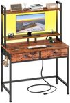 Furologee Small Computer Desk with 