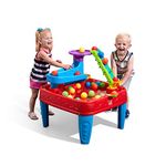 Step2 STEM Discovery Ball Table | Wet or Dry Water Table & Activity Table | Toddler Ball Play Table with Play Balls Included