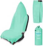 M Orange Mud Transition Wrap Extreme Waterproof Car Seat Cover and Changing Towel (Mint)