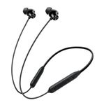 IMPORTED Compatible with One Plus Bulletss Wire less Z2 ANC Bluetooth in Ear Earphones with Mic, 45dB Hybrid ANC, Bombastic Bass - 12.4 mm Drivers, 10 Mins Charge 50 Hrs Music,100 Hrs Battery, (Black)