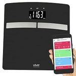 Body Fat Scale Compatible with Smart Devices (Black)