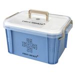 Baby Bucket Plastic Medical Kit | First Aid Kit | with Handle – [Blue]