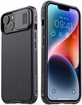 Nillkin for iPhone 14 Plus case, CamShield Pro Case for iPhone 14 Plus with Slide Camera Cover, Back Cover case Compatible with iPhone 14 Plus 5G 2022 6.7'' (Black)