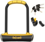 OnGuard Pitbull STD U-Lock, Black, 