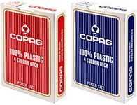 Copag 4 Colour 100% Plastic Playing