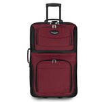 Traveler's Choice Travel Select Amsterdam 25-Inch Expandable Rolling Upright, Burgundy, One Size