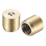 uxcell Brass Push Button Grease Oil Cup 8x8mm Ball Oiler for Lubrication System 10Pcs