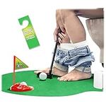 Novelty Place Toilet Time Golf Game
