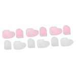 Healvian 12 Pairs Simple Beauty Glo