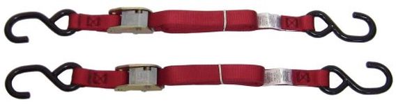 Ancra 40888-10-12 Red Original Premium Cam Buckle Tie Down, 24 Pack