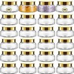 Tessco 24 Pack Plastic Jars with Li