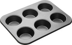 Perfect Pricee Metal 6 Slot Muffin Tray (Muffin Tray)