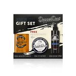 Dapper Dan Signature Style Gift Set, Includes High Hold and Low Shine Signature Style Paste 100ml, Texturizing Signature Style Sea Salt Spray 200ml and Hair and Body Shampoo with Vitamin B5 300ml