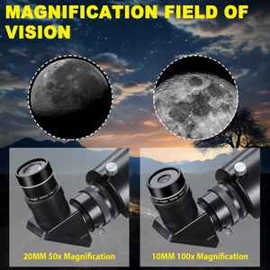 Vertisteel 90mm Astronomy Telescope – High-Power Refractor for Stargazing