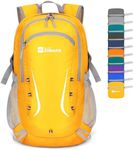 ZOMAKE Lightweight Packable Backpack 35L - Foldable Backpack Leger Sac à Dos Light Daypack Water-Resistant Large Packable Bag Collapsible Hiking Backpack for Travel(Yellow)