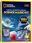 NATIONAL GEOGRAPHIC Science Magic Kit – Science Kit for Kids with 100+ Unique Experiments and Magic Tricks, Chemistry Set and STEM Project, A Great Gift for Boys and Girls (Amazon Exclusive)