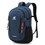 SKYSPER Hiking Backpack 30L Lightweight Travel Backpack Hiking Day Pack for Men Women(Blue)