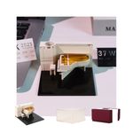Time Piece Calendar, 3d Memo Pad Creative Desk Calendar, Room Decor Aethetic Gift (2025 Calendar Piano White)