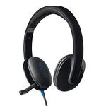 Logitech High-performance USB Headset H540 for Windows and Mac, Skype Certified - Black