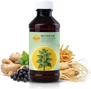 Betterbrand BetterAM Daytime Wellness Syrup – Natural Non-Drowsy Support for Immune, Sinus, Energy & Respiratory Health with Elderberry, Quercetin, Cordyceps & Ginseng