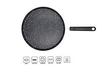 Bargain House - Non-Stick Marble Coating Roti Dosa Tawa Pancake Maker Crepe Pan for Induction and Gas Hob Premium Quality (Pan Tawa, 30cm)