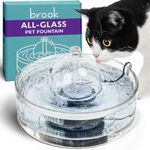 Brook Glass Pet Fountain (90oz/2.7L