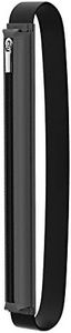 MoKo Pencil Case Fit Apple Pencil Pro, iPencil (USB-C), Apple Pencil 1st/2nd Generation, Stylus Pencil Sleeve PU Leather Zipper Pouch with Elastic Band for 9.7"-12.9" Tablet, Space Gray
