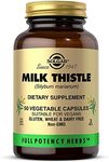 Solgar Full Potency Milk Thistle Vegetable Capsules, 100 Count