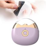 SHOPPOSTREET Electric Nail Clipper for Adults & Kids – Rechargeable, Safe & Painless Nail Trimmer With LED Light, Automatic Nail Cutter for Fingernails & Toenails (VIOLET)