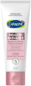 Cetaphil Healthy Radiance Face Wash, 100g, Brightness Reveal Creamy Cleanser, For Uneven Skin Tone With GentleBright Technology + Niacinamide