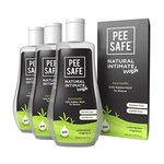 Pee Safe Intimate Wash For Women Natural Ayurvedic with Lemongrass Fragnance and 100% Alcohol-Free - 105 ml (Pack of 3) | Goodness Of Tea Tree Essential Oil | Prevents Itchiness, Irritation, & Dryness