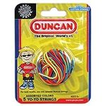 Duncan Toys Yo-Yo String [Assorted Colors] - Pack of 5 Cotton String for Plastic, Metal Yo-Yos
