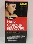 2 X JOBAZ HAIR COLOUR REMOVER MAX STRENGTH REMOVES DARKER SHADES COLOUR BUILD UP