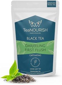 TeaNOURISH Darjeeling First Flush Black Tea | Single Estate Refreshing & Aromatic | Loose Leaf Tea | Freshly Sourced Direct From Origin - 50 g