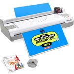 Laminator Machine 11X17 with 70Letter Size Laminating Sheets for A3/A4,13Inch Wide Thermal Hot&Cold 2Roller Lamination Laminated 3-5mil for Office Home School Teacher,with Paper Cutter,Corner Rounder