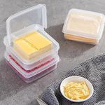 SHZMJL 3Pcs Sliced Cheese Container