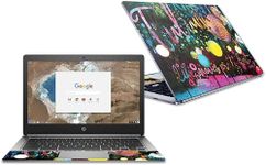 Skin Compatible with HP Chromebook G1 13.3" (2018) - Life Moves Fast | MightySkins Protective, Durable, and Unique Vinyl Decal wrap Cover | Easy to Apply, Remove, and Change Styles | Made in The USA