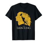 Mens Disney Lion King Rafiki Simba Pride Rock Graphic T-Shirt Large Navy