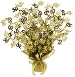 Beistle Gold -Inch 50-Inch Gleam 'N Burst Centerpiece, 15-Inch