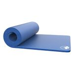 Foam Sleep Pad - 0.75-Inch Thick Rollup Mat Camping Accessory and Cushioning Layer for Cots and Sleeping Bags by Wakeman Outdoors (Blue)