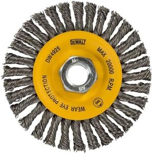 DEWALT Wire Wheel, Stringer Bead, 4-Inch (DW4925)