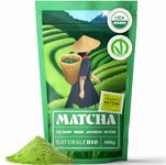 Japanese Organic Matcha Green Tea Powder - Culinary Grade - 200 gr. Tea Produced in Japan, Uji, Kyoto. Use for Cooking, Baking, Smoothie Making and with Milk. Vegan & Vegetarian Friendly