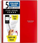 Five Star Spiral Notebook + Study A