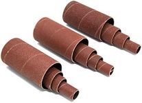 WEN 5932SPC Replacement Spindle Sanding Sleeves, Assorted Sandpaper Grits, 12 Pack