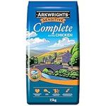 Arkwrights Sensitive Complete Dry Dog Food 15kg - Extra Chicken and Wheat Free Recipe - Sensitive Nutrition for Working Adult Dogs - Dry Dog Biscuits